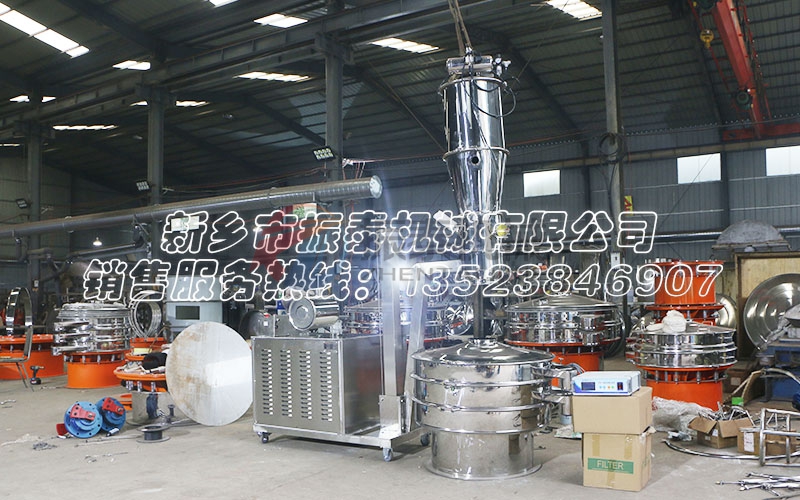 長葛負(fù)極材料專用振動(dòng)篩發(fā)貨，福經(jīng)理注意查收！  