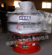 山東煙臺有色金屬PP振動篩已發(fā)貨，請章經(jīng)理注意查收！