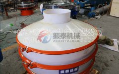 醋酸過濾塑料振動篩安徽池州發(fā)貨，請張經(jīng)理注意查收！